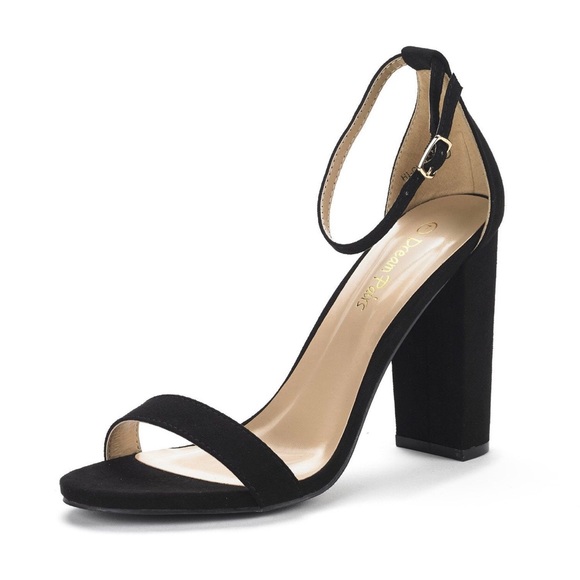 DREAM PAIRS Chunky High Heel Sandals - Picture 2 of 15